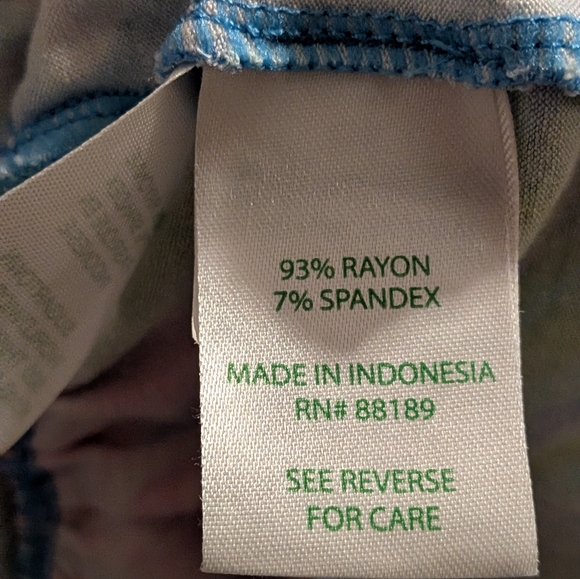 Lilly Pulitzer Kassie Wrap Ruffle Dress Women's M Blue Bunny Business Zanzibar - Picture 7 of 10